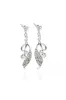 Silver Cloud Alloy Wedding Earrings with Rhinestone HG17009 sold by Cocomelody