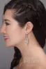 Silver Cloud Alloy Wedding Earrings with Rhinestone HG17009 sold by Cocomelody