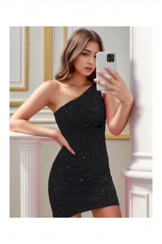 Sheath-Column Short-Mini Sequined Homecoming Dresses CS0530 sold by Cocomelody