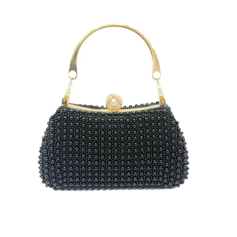 Pearl Tote Party Dress Party bag Evening bag Diagonal dinner bag 758596864368 sold by Cocomelody
