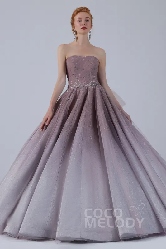 Ball Gown Floor Length Compound Ombre Wedding Dress CW2141 sold by Cocomelody