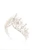 Alloy Tiaras with Beads Rhinestone CH0369 sold by Cocomelody