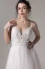 A-Line Court Train Lace Tulle Wedding Dress CW2785 sold by Cocomelody