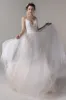 A-Line Court Train Lace Tulle Wedding Dress CW2785 sold by Cocomelody