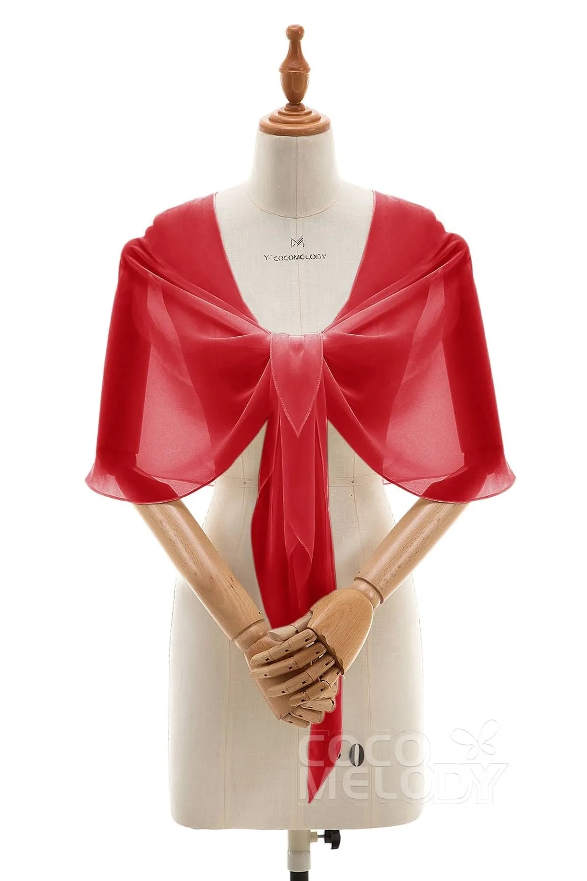 Classic Chiffon Dress Wrap WR16002 sold by Cocomelody product image thumbnail 3
