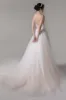 A-Line Court Train Lace Tulle Wedding Dress CW2785 sold by Cocomelody