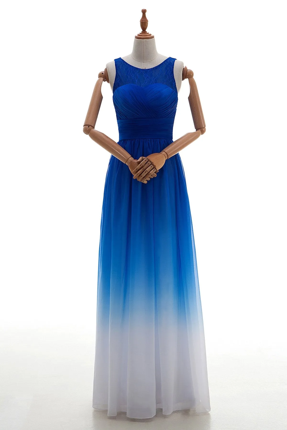 Sheath Floor Length Chiffon Lace Bridesmaid Dress Formal Dresses BD160002 sold by Cocomelody