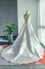 A-Line Court Train Mikado Wedding Dress CW3124 sold by Cocomelody