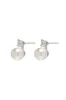 Alloy Earrings with Imitation Pearl CE0135 sold by Cocomelody