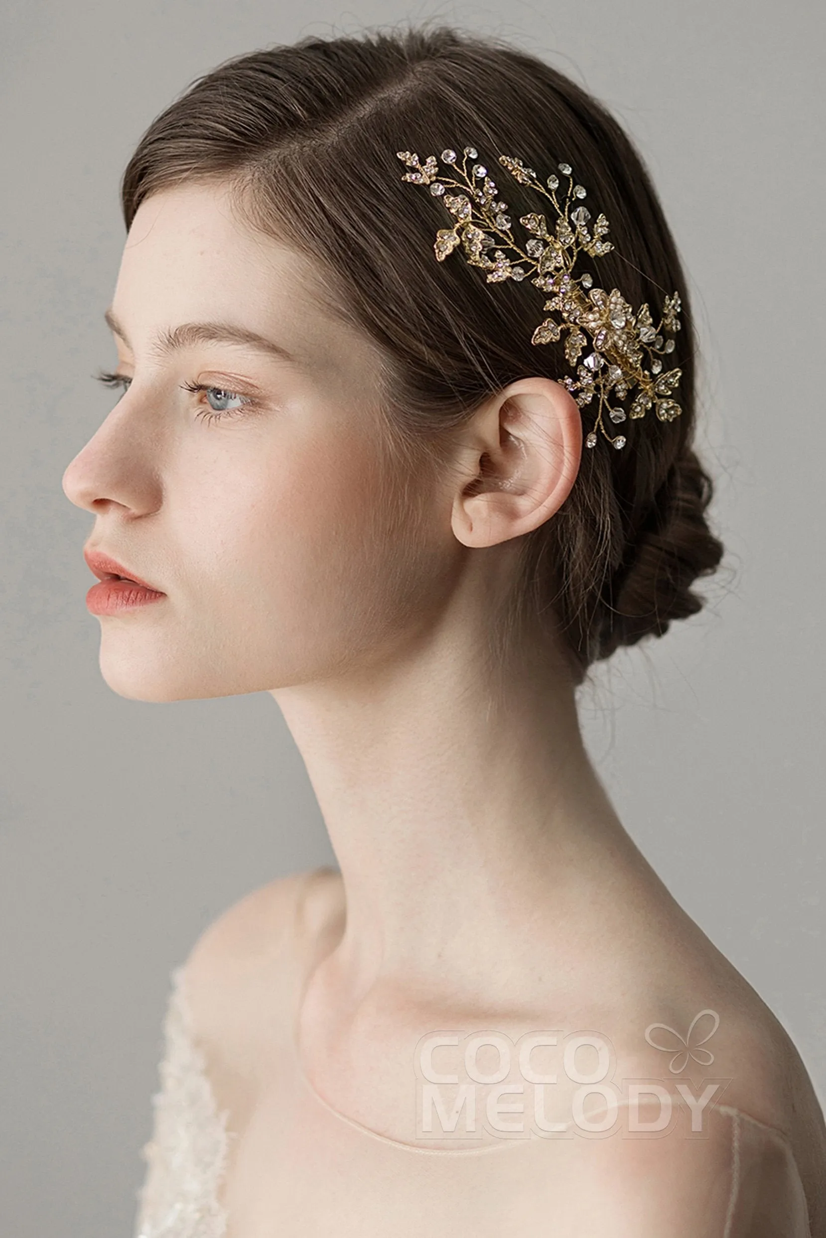 Fashion Alloy Hairpins CH0212 sold by Cocomelody