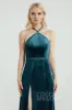 Sheath-Column Sweep-Brush Train Bridesmaid Dress Formal Dresses CB0273 sold by Cocomelody