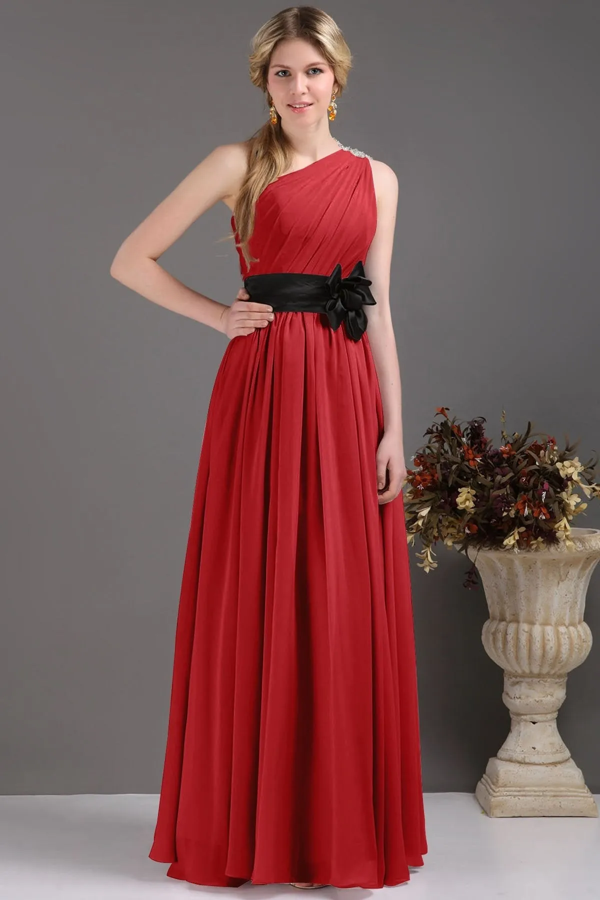 Sheath-Column Floor Length Bridesmaids Dress COSF14001 sold by Cocomelody product image thumbnail 5