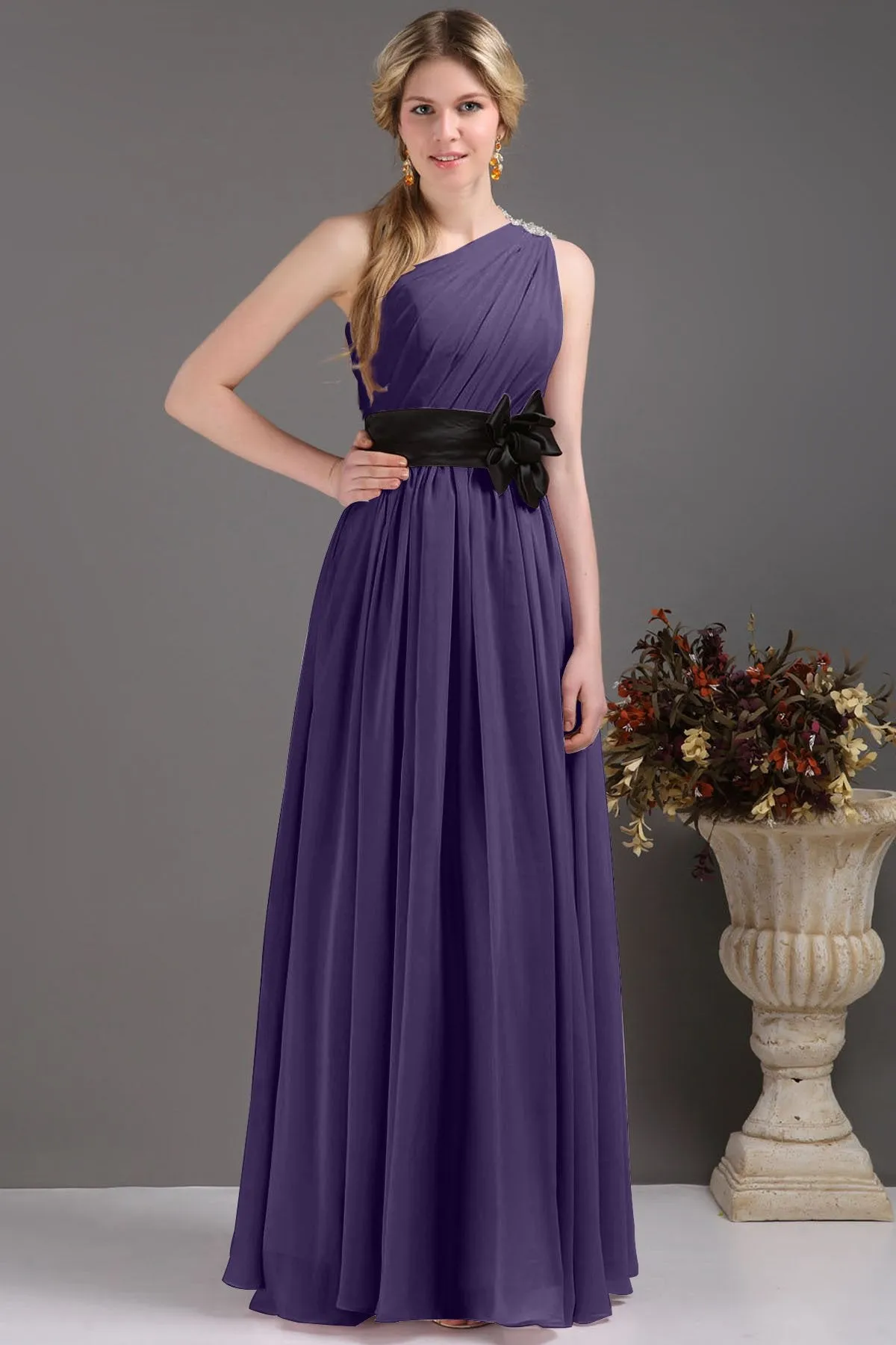 Sheath-Column Floor Length Bridesmaids Dress COSF14001 sold by Cocomelody