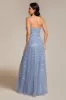 A-Line Floor Length Glitter Dress CS0670 sold by Cocomelody