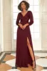 A-Line Floor Length Glitter Bridesmaid Dress CB0675 sold by Cocomelody
