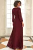 A-Line Floor Length Glitter Bridesmaid Dress CB0675 sold by Cocomelody