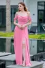 A-Line Floor Length Chiffon Bridesmaid Dress CB0709 sold by Cocomelody