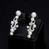 Bridal Necklace set Fashion all-in-one diamond pearl necklace  563146104995 sold by Cocomelody