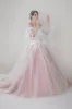 One-tier Cut Edge Tulle Cathedral Veils with  CV0282 sold by Cocomelody