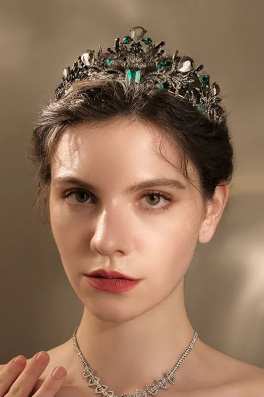 Alloy Tiaras with Rhinestone CH0403 sold by Cocomelody