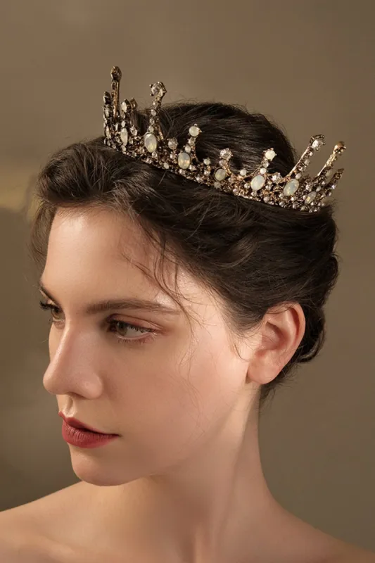 Alloy Tiaras with Rhinestone CH0400 sold by Cocomelody