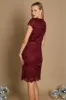 Sheath-Column Short-Mini Lace Dress CM0158 sold by Cocomelody