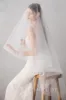 Elegant Two-tier Tulle Hip Veils AV18025 sold by Cocomelody