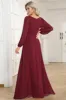A-Line Floor Length Chiffon Bridesmaid Dress CB0686 sold by Cocomelody