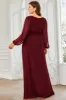 A-Line Floor Length Chiffon Bridesmaid Dress CB0686 sold by Cocomelody