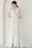 Trumpet-Mermaid Sweep-Brush Train Tulle Wedding Dress CW3053 sold by Cocomelody