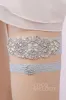 Lace Wedding Garter with Diamond and Pearls WD17019 sold by Cocomelody