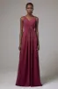 A-Line Floor Length Chiffon Bridesmaid Dress Formal Dresses CB0411 sold by Cocomelody