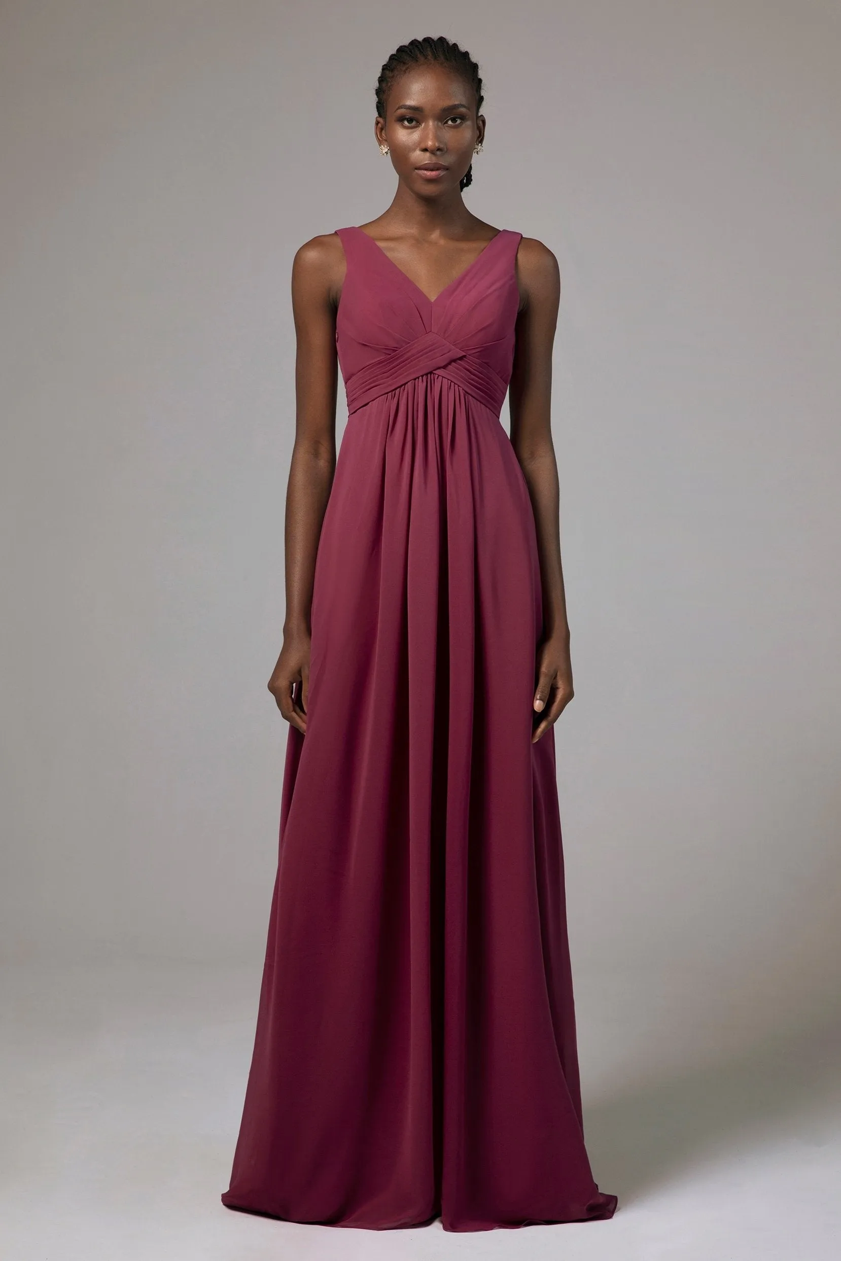 A-Line Floor Length Chiffon Bridesmaid Dress Formal Dresses CB0411 sold by Cocomelody