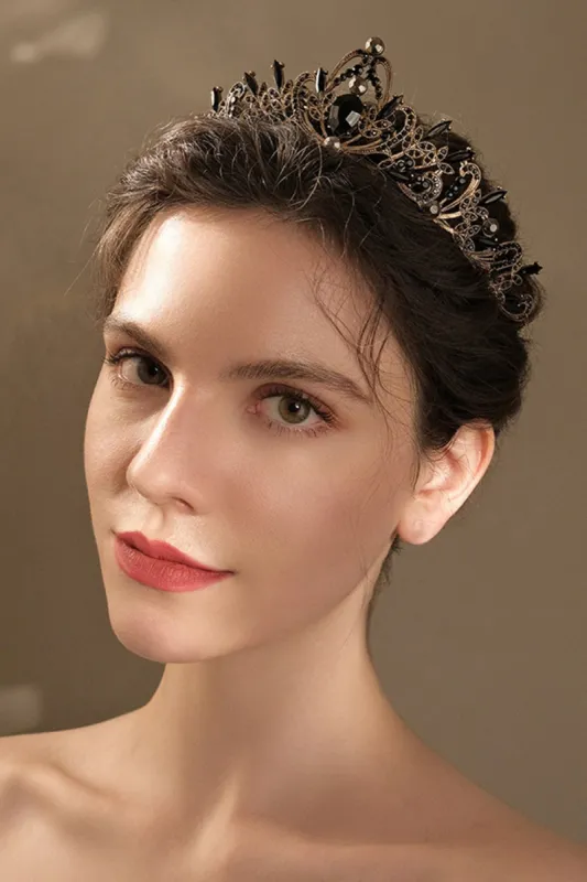 Alloy Tiaras with Rhinestone CH0394 sold by Cocomelody