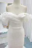 Trumpet-Mermaid Court Train Sequined Lace Wedding Dress CW3265 sold by Cocomelody