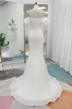 Trumpet-Mermaid Court Train Sequined Lace Wedding Dress CW3265 sold by Cocomelody