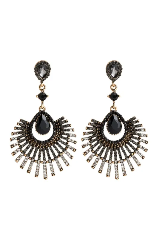 Alloy Earrings with Crystals Rhinestone CE0142 sold by Cocomelody