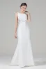 Trumpet Court Train Elastic Cloth Wedding Dress CW2591 sold by Cocomelody