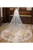 Two-tier Lace Edge Tulle Lace Cathedral Veils with Appliques CV0357 sold by Cocomelody