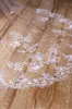 Two-tier Lace Edge Tulle Lace Cathedral Veils with Appliques CV0357 sold by Cocomelody