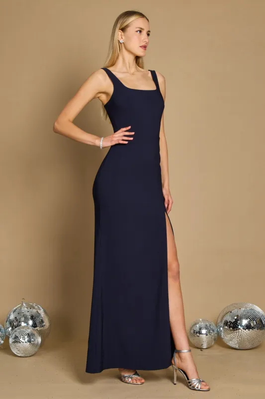 Sheath-Column Floor Length Stretch Satin Dress CG0230 sold by Cocomelody