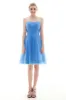 A-Line Short-Mini Tulle Bridesmaid Dress COLM16001 sold by Cocomelody