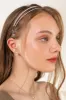 Alloy Headbands with Imitation Pearl Rhinestone CH0336 sold by Cocomelody