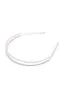 Alloy Headbands with Imitation Pearl Rhinestone CH0336 sold by Cocomelody