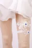 Lace Wedding Garter with Diamond WD17015 sold by Cocomelody