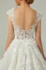A-Line Court Train Tulle Wedding Dress CW2198 sold by Cocomelody