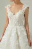 A-Line Court Train Tulle Wedding Dress CW2198 sold by Cocomelody