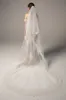 Two-tier Lace Edge Tulle Cathedral Veils Appliques CV0213 sold by Cocomelody