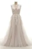 A-Line Court Train Tulle and Lace Wedding Dress LD3932 sold by Cocomelody