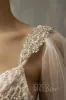 Elegant One-tier Cut Edge Tulle Chapel Veils Beading CV0200 sold by Cocomelody